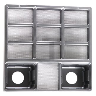GRANIT Radiator grille bottom aluminium McCORMICK / IHC 554 - 1246