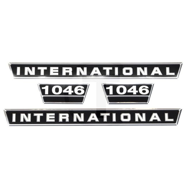 GRANIT Aufklebersatz Chrom McCORMICK / IHC 1046