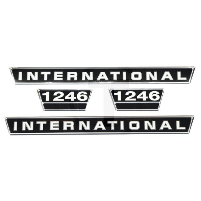 GRANIT Sticker set chrome McCORMICK / IHC 1246