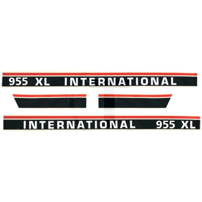 GRANIT Sticker set black/white/red McCORMICK / IHC 955XL