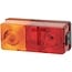 HELLA Rear light left with number plate light McCORMICK / IHC 554, 644, 743, 744, 745, 844, 844S