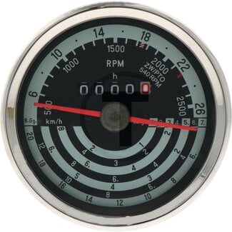 Traktormeter draairichting rechts 26 km/h McCORMICK / IHC 323, 353, 383, 423, 453, 433, 533, 633, 733, 833