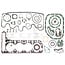 GRANIT Engine gasket set Unimog U 421, U 407