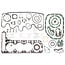 Motorpakkingset motor OM 616 Mercedes-Benz Unimog U 421, U 407