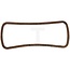 GRANIT Side plate gasket right cork for plate cover MB Trac, Unimog