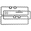 GRANIT Gasket set side cover left Unimog U 406 - U 437, MB Trac 1000 - 1800