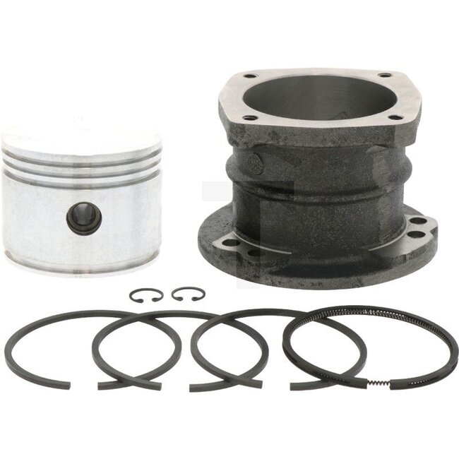 GRANIT Piston set compressor 3-hole mounting 77 mm piston bore OM 314, OM 352 engine - A3521300008