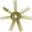 GRANIT Koelventilator 7 schoepen Mercedes-Benz MB Trac 65/70, 700, 800, 900