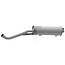 GRANIT Exhaust silencer Unimog U 421, U 407