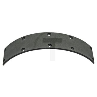 GRANIT Brake lining 70 x 6.4 x 372 mm 10 holes Drum Ø 350 mm Unimog U 411, U 421