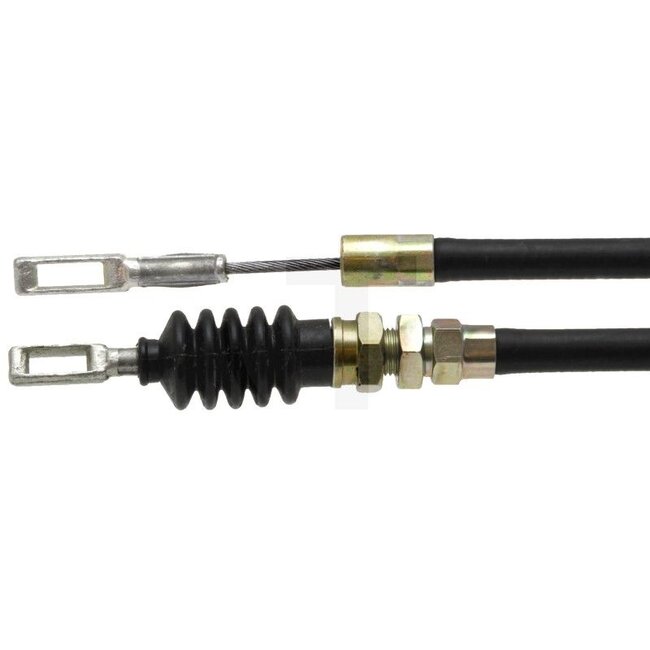 GRANIT Hand brake cable left drum brake sleeve length 1070 mm total length 1280 mm Unimog U 403, U 406 - A4064200685