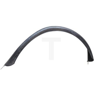 GRANIT Rubber edge 100 x 1770 mm incl. thread and fastening Unimog