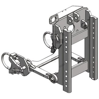 Scharmüller Trekhaakframe 330/25/32, 2000 kg, 76,4 kN Mercedes-Benz Unimog 427