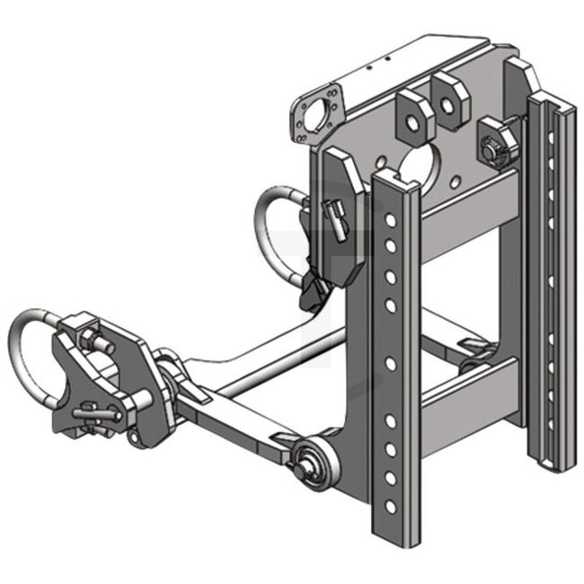 Scharmüller Trekhaakframe Scharmüller max. oplegdruk 2000 kg Mercedes-Benz Unimog U 427 - 154131022
