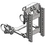 Scharmüller Hitch support Scharmüller (330/25/32) max. support load 2000 kg D-value 76.4 kN To fit Q37 end cross member two-part axle 747.424 Hole pattern 230x130 / 160x100 Mercedes-Benz Unimog U 427