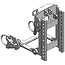 Scharmüller Hitch support Scharmüller (330/25/32) max. support load 2000 kg D-value 76.4 kN To fit Q37 end cross member two-part axle 747.424 Hole pattern 230x130 / 160x100 Mercedes-Benz Unimog U 427