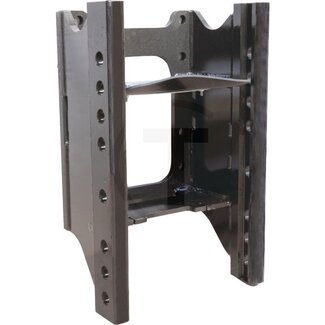 Scharmüller Hitch support Scharmüller (330/25/32) max. support load 2500 kg D-value 89.3 kN only in combination with Q64 end cross member Mercedes Benz Unimog 425, 435, 437.1