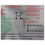 GRANIT Sticker schakelschema Mercedes-Benz MB Trac 65/70, 700, 800, 900