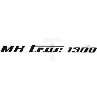 Sticker set MB Trac 1300 black Mercedes-Benz MB Trac 1100-1500