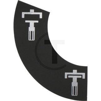 GRANIT Sticker aftakaskoppeling Mercedes-Benz MB Trac 1100 - 1500