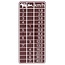 GRANIT Sticker speed table brown 7 gears MB Trac 1300-1800