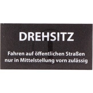 GRANIT Aufkleber Drehsitz Mercedes-Benz MB Trac 1300-1800