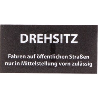 GRANIT Sticker swivel seat Mercedes-Benz MB Trac 1300-1800