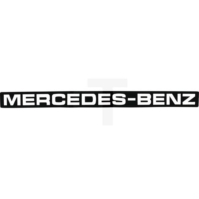 GRANIT Aufkleber Mercedes-Benz Kabinendach hinten olivgrün 780 x 60 mm MB Trac 700, 800, 900, 1000, 1100, 1300, 1400, 1500, 1600, 1800