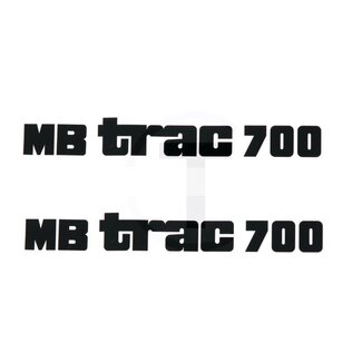 GRANIT Transferset / stickerset motorkap MB Trac 700 Mercedes-Benz