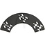 GRANIT Sticker vierwielaandrijving sper zwart Unimog U 424, U 425, MB Trac 1100, 1300, 1500