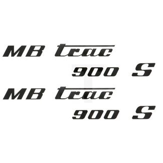 GRANIT Stickerset motorkap MB Trac 900 S links und rechts Mercedes-Benz