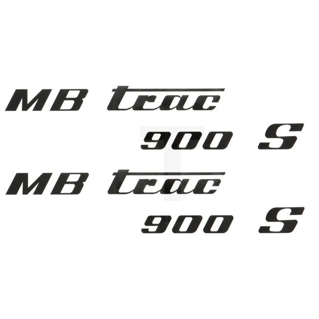 GRANIT Stickerset motorkap MB Trac 900 S links und rechts Mercedes-Benz - 154131382