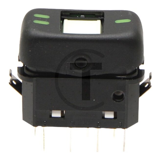 GRANIT Schalter Scheibenwischer Gebläse neue Ausführung 12 Volt MB Trac 700 - 1800, U 407, U 417, U 427, U 437 - A0025451307
