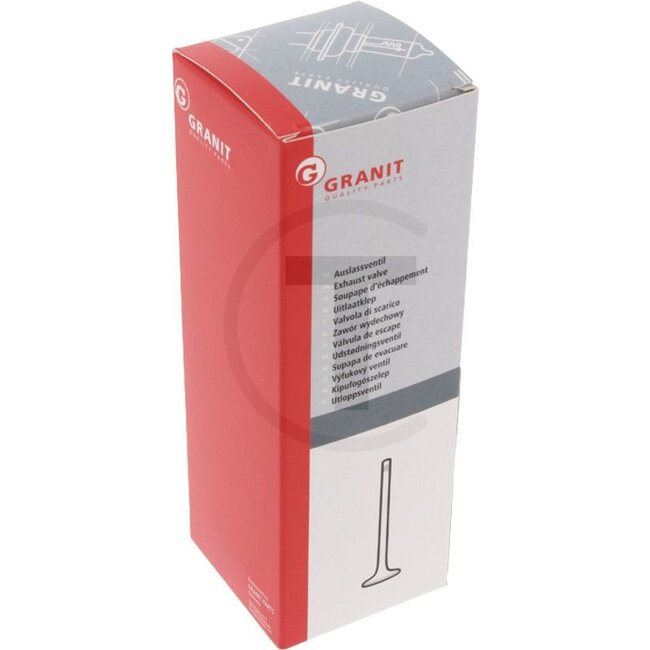 GRANIT Uitlaatklep MWM KD 12, AKD12, AKD 112 motor - 15406230, 165F024200410300