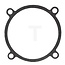 GRANIT Gasket bearing cover rear axle shaft hole spacing 175 mm Porsche Diesel 133, 308