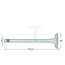GRANIT Exhaust valve new version 3 clamp Porsche Diesel