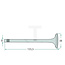 GRANIT Inlet valve new version 3 rings Porsche Diesel