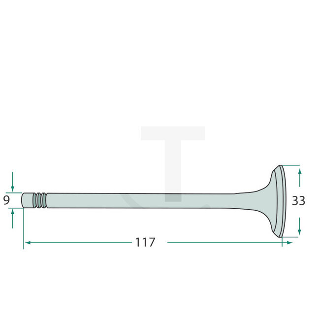 GRANIT Auslassventil MWM AKD311Z, KD211Z Motor