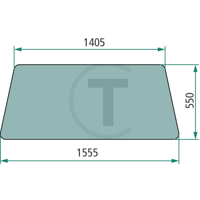 GRANIT Windscreen fixed cab Unimog U 421, U 403, U 413, U 406, U 416 - A4066715010