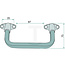 GRANIT Door handle inner right Mercedes-Benz MB Trac 700-1800 | A4068150036