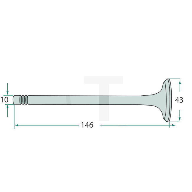 GRANIT Inlet valve McCORMICK / IHC 353-1246 | 3055055R2
