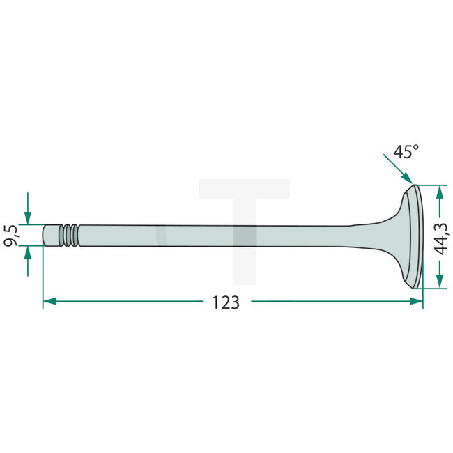 GRANIT Inlet valve Massey Ferguson A 4.212