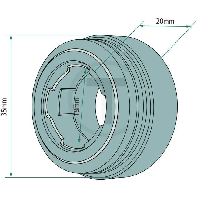 GRANIT Slip ring assembly Hanomag