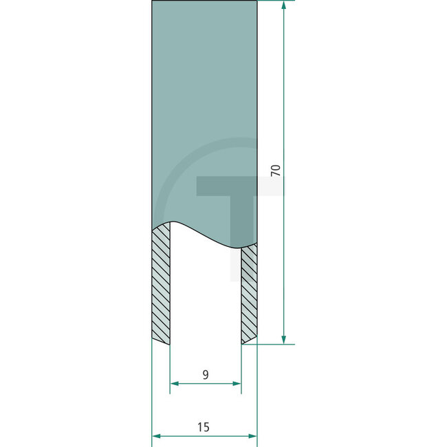 GRANIT Ventilführung Hanomag