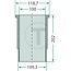 GRANIT Cilinderbus Ø 100 mm Hanomag Perfekt 401 E, Granit 501, 501 E, Brillant 601, 701, Robust 901 - 1550114901166