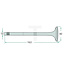 GRANIT Inlet/exhaust valve eenheidcilinderkop D 52, D 57 Hanomag