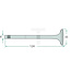 GRANIT Inlet/exhaust valve 2DN, 2DNS engine