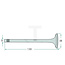 GRANIT Inlet/exhaust valve 2BS, 2BN engine