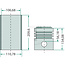 GRANIT Kolbensatz Motor BSD 326 Fordson, Ford 2000, 2600