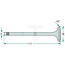 GRANIT Uitlaatklep motor D 327 Fendt F 231 GT | F183200210070